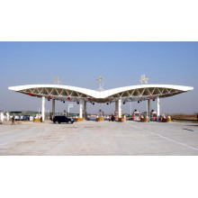 Steel Structure Space Frame Construction Building Toll Station